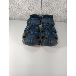 Kid's VITIKE Blue Adjustable Athletic Water Shoe Sandals Size 5 Boys